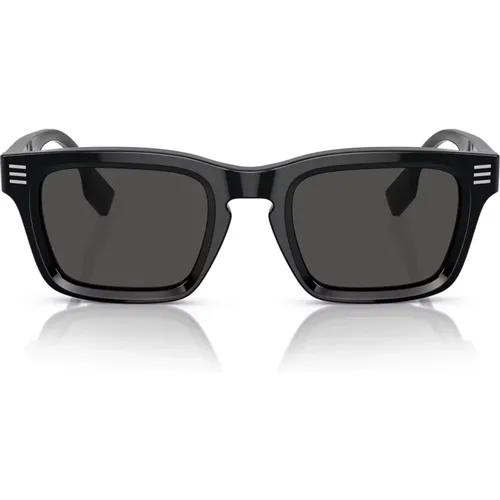 Bold Rectangular Sunglasses for Men , female, Sizes: 51 MM - Burberry - Modalova
