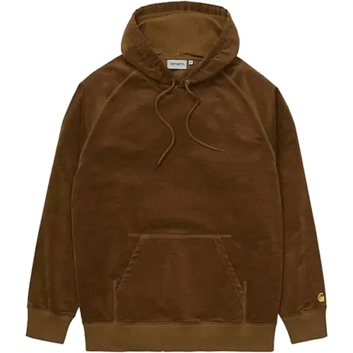 Kapuzenschnur-Sweatshirt. , Herren, Größe: M - Carhartt WIP - Modalova