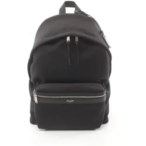 Pre-owned Canvas backpacks , female, Sizes: ONE SIZE - Saint Laurent Vintage - Modalova