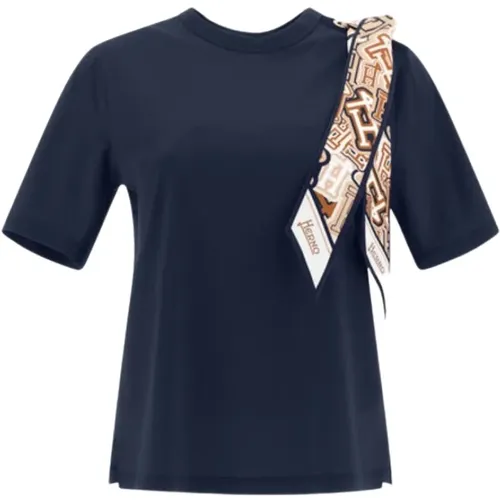 Stilvolles Foulard T-Shirt für Frauen - Herno - Modalova