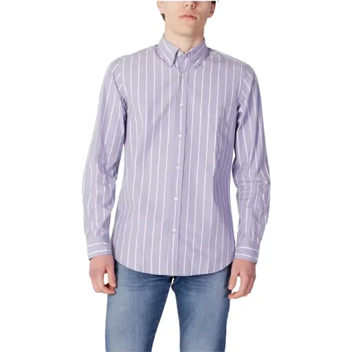 Men`s Long Sleeve Shirt , male, Sizes: S - Boss - Modalova