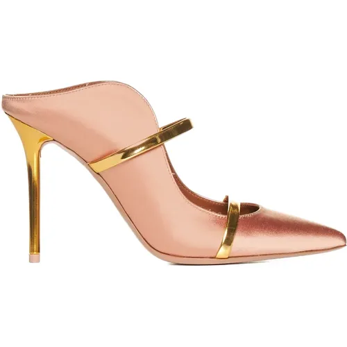 Rosa+oro Satin Sandals , female, Sizes: 4 1/2 UK - Malone Souliers - Modalova