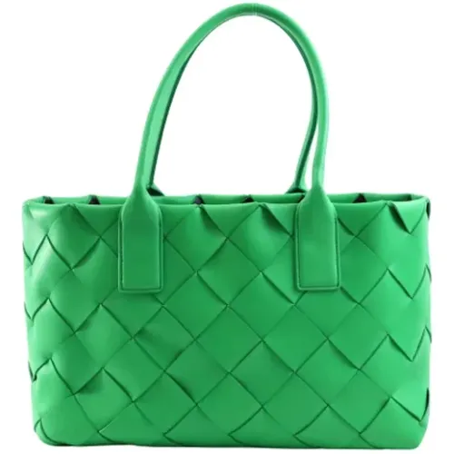 Pre-owned Leather totes , female, Sizes: ONE SIZE - Bottega Veneta Vintage - Modalova