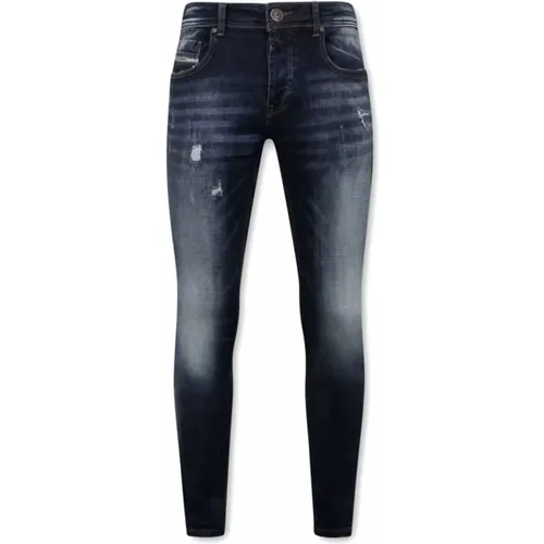 Slim Fit Jeans for Men - A-11016 , male, Sizes: W29, W31, W38, W32, W30 - True Rise - Modalova