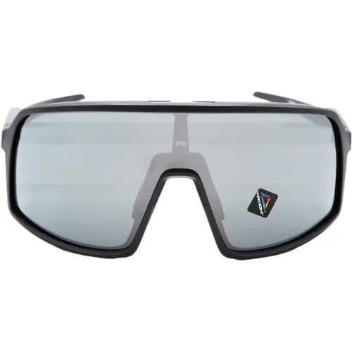Sporty Wraparound Sunglasses with Prizm Lenses , male, Sizes: ONE SIZE - Oakley - Modalova