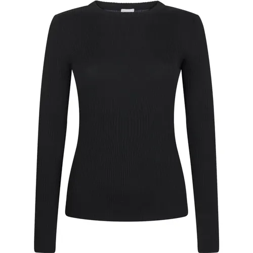 Stilvoller Schwarzer Pullover , Damen, Größe: S - Jane Lushka - Modalova