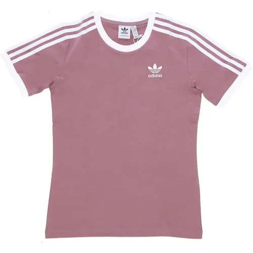 Streifen Wonder Oxide Tee , Damen, Größe: L - Adidas - Modalova