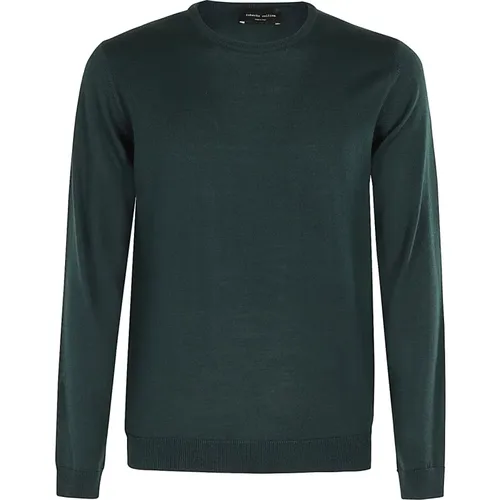 Stilvoller Hals Pullover , Herren, Größe: 2XL - Roberto Collina - Modalova