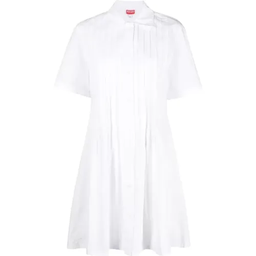 Weiße Casual Kurzes Kleid Kenzo - Kenzo - Modalova