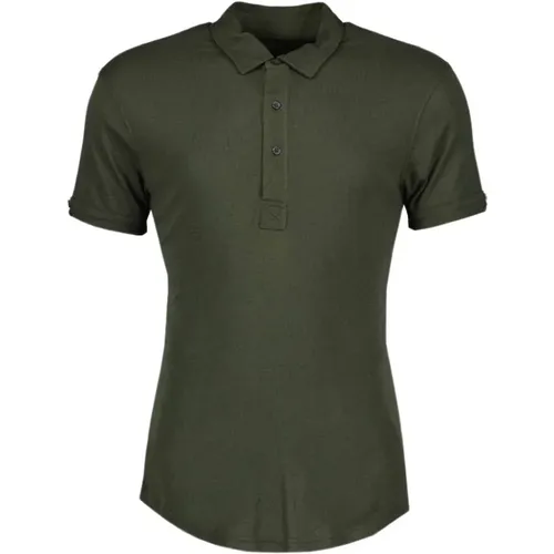 Waldgrünes Poloshirt aus Kaschmir-Mix , Herren, Größe: XL - Orlebar Brown - Modalova
