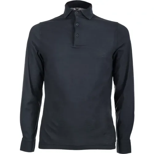 Blaues Polo Shirt - Regular Fit , Herren, Größe: 4XL - Kired - Modalova