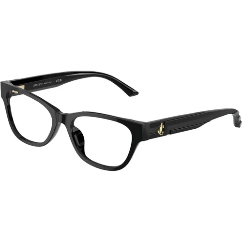 Stilvolle Brille in Schwarz , unisex, Größe: 54 MM - Jimmy Choo - Modalova