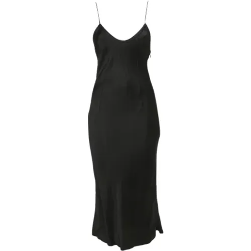 Pre-owned Stoff dresses - Yves Saint Laurent Vintage - Modalova