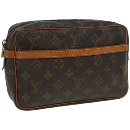 Pre-owned Canvas clutches , female, Sizes: ONE SIZE - Louis Vuitton Vintage - Modalova