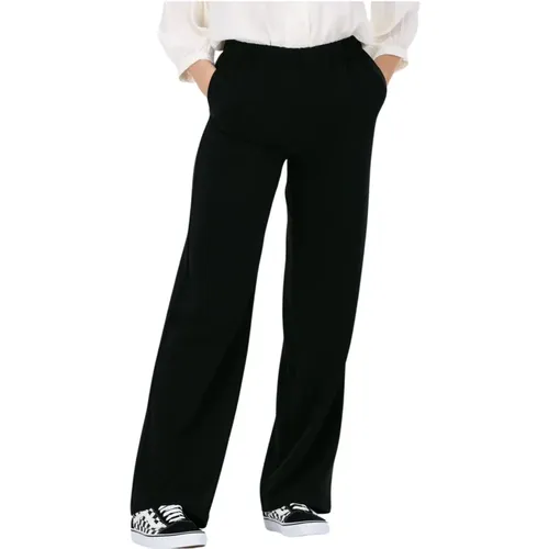 Perry Pants Damen Hose Schwarz , Damen, Größe: L - Modström - Modalova