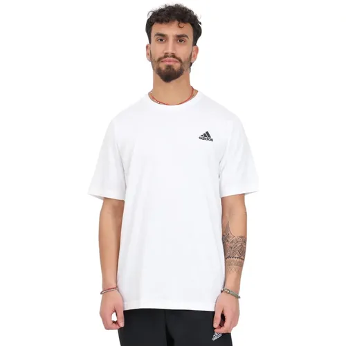 T-Shirts , Herren, Größe: L - Adidas - Modalova