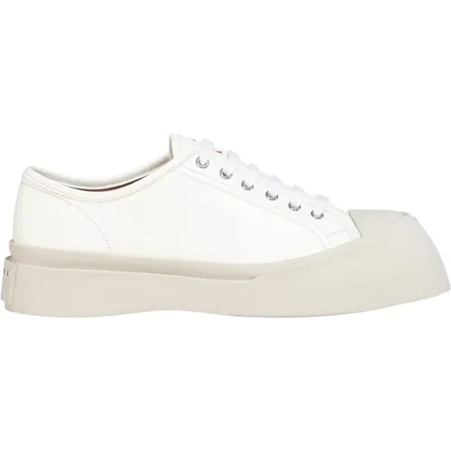 Luxuriöse Leder Chunky Sole Sneakers,Leder Chunky Sole Sneakers - Marni - Modalova