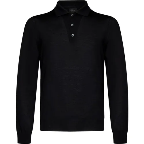 Schwarzer Wollseidenkaschmirpullover - Brioni - Modalova