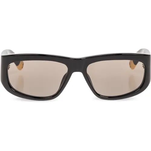 Sunglasses with logo , female, Sizes: ONE SIZE - Jacquemus - Modalova