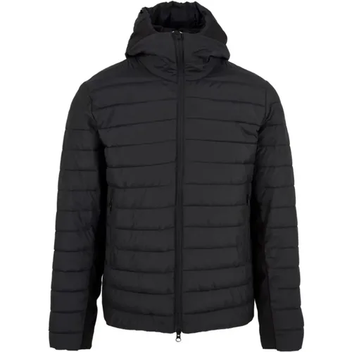 Blaue Graphitjacke für Herren , Herren, Größe: L - BomBoogie - Modalova