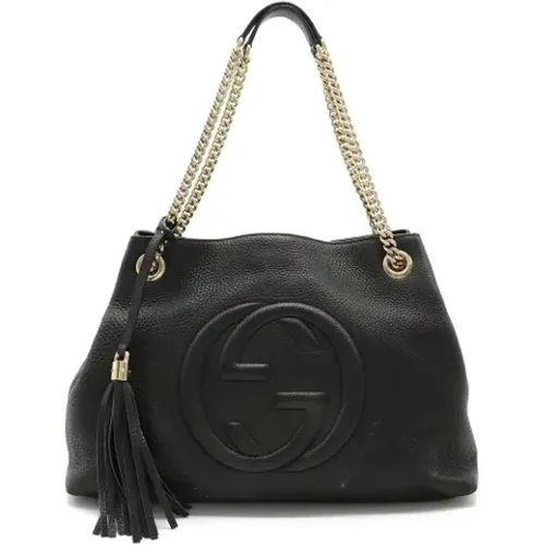 Pre-owned Leather gucci-bags , female, Sizes: ONE SIZE - Gucci Vintage - Modalova