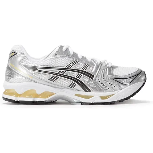 White Gel-Kayano 14 Sneakers , male, Sizes: 6 1/2 UK, 6 UK, 5 1/2 UK, 4 1/2 UK, 5 UK - ASICS - Modalova