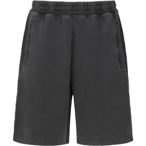 Kohle Baumwolle Elastische Taille Shorts , Herren, Größe: S - Carhartt WIP - Modalova