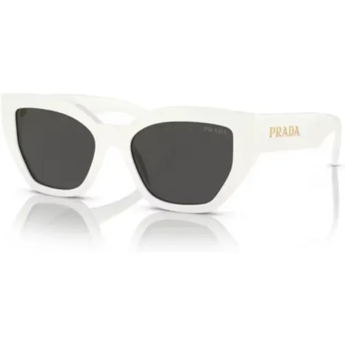 Stylish Sunglasses in High-Quality Acetate , unisex, Sizes: ONE SIZE - Prada - Modalova