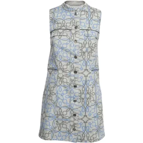 Pre-owned Canvas dresses , female, Sizes: M - Hermès Vintage - Modalova