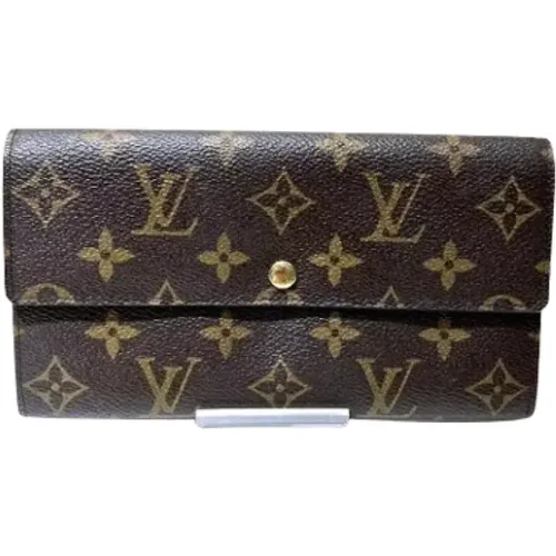 Pre-owned Canvas wallets , female, Sizes: ONE SIZE - Louis Vuitton Vintage - Modalova