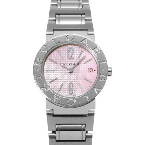 Pre-owned Stainless Steel watches , female, Sizes: ONE SIZE - Bvlgari Vintage - Modalova