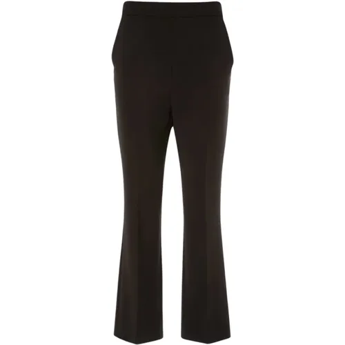 High Waist Flare Trousers , female, Sizes: S - Max Mara - Modalova