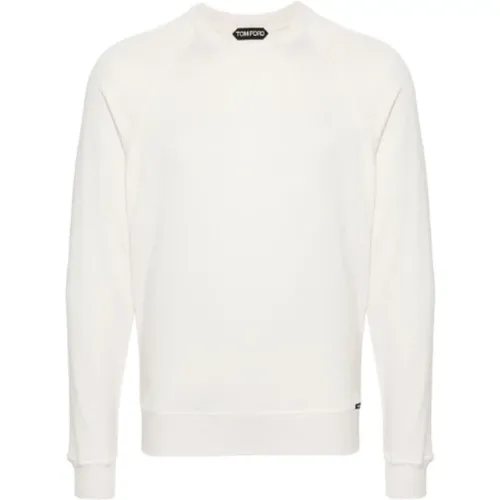 Weiße Pullover für Männer , Herren, Größe: S - Tom Ford - Modalova