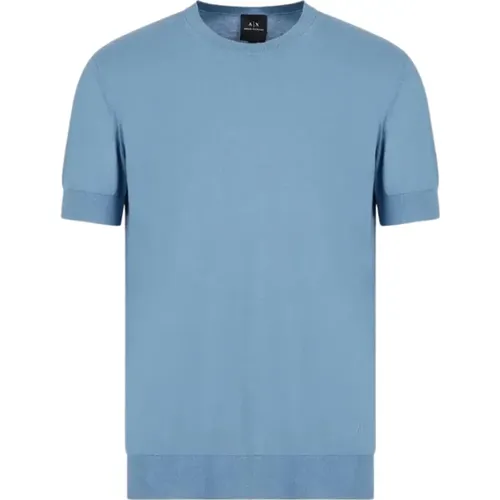 Basic T-Shirt , Herren, Größe: XL - Armani Exchange - Modalova