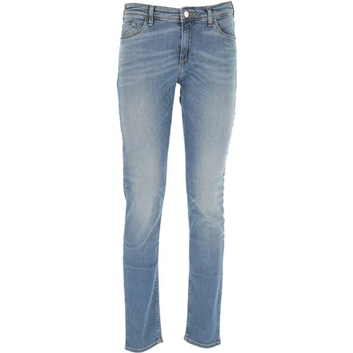 Slim-fit Denim Jeans für Damen , Damen, Größe: W29 - Emporio Armani - Modalova