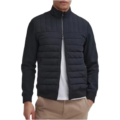 Gepolsterter Pullover Counter Schwarz , Herren, Größe: L - Barbour - Modalova