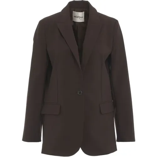 Blazer Aw24 Womens Clothing , female, Sizes: S - Ottod'Ame - Modalova