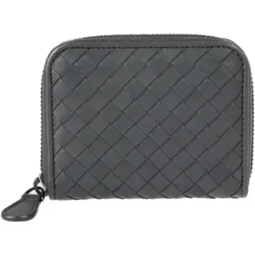 Pre-owned Leather wallets , female, Sizes: ONE SIZE - Bottega Veneta Vintage - Modalova