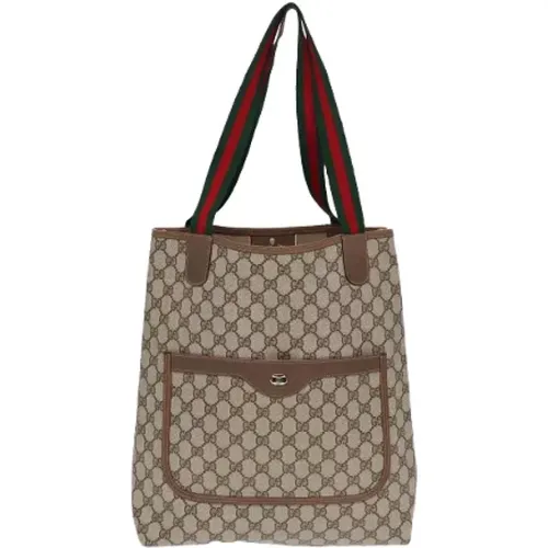 Pre-owned Canvas gucci-bags , female, Sizes: ONE SIZE - Gucci Vintage - Modalova