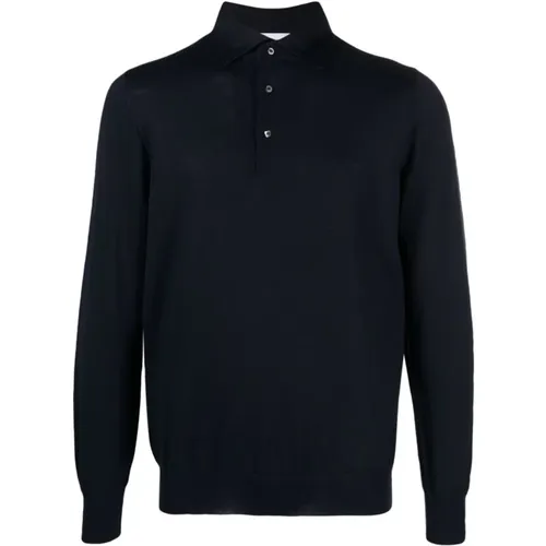 Stylish Wool Polo Shirt for Men , male, Sizes: XL - Lardini - Modalova