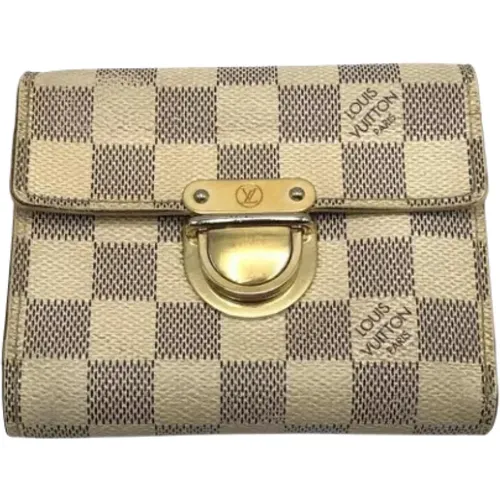 Pre-owned Canvas wallets , female, Sizes: ONE SIZE - Louis Vuitton Vintage - Modalova