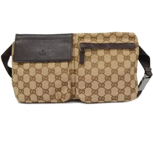 Pre-owned Canvas crossbody-bags , female, Sizes: ONE SIZE - Gucci Vintage - Modalova