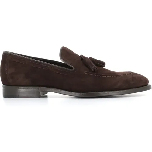 Suede Tassel Loafers , male, Sizes: 10 UK, 7 1/2 UK, 12 UK - Henderson - Modalova