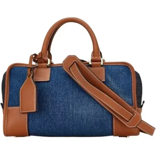 Pre-owned Denim handbags , female, Sizes: ONE SIZE - Loewe Pre-owned - Modalova