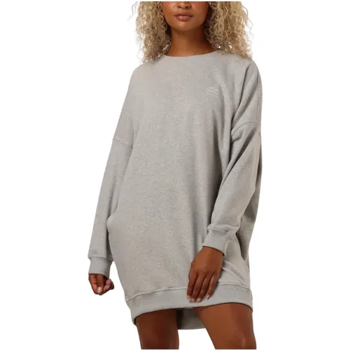 Clean Oversized Sweat Dress , Damen, Größe: M - Co'Couture - Modalova