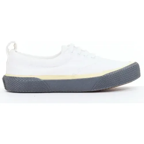 Pre-owned Canvas sneakers , female, Sizes: 4 UK - Celine Vintage - Modalova