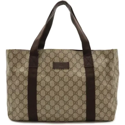 Pre-owned Canvas gucci-bags , female, Sizes: ONE SIZE - Gucci Vintage - Modalova