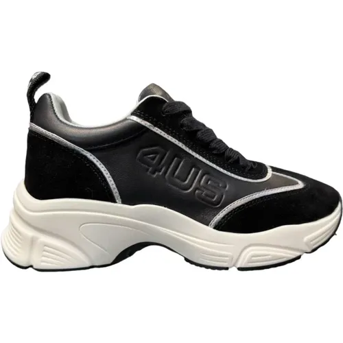 Leather and Suede Sneaker , female, Sizes: 3 UK, 6 UK, 4 UK, 7 UK, 5 UK, 8 UK - Paciotti - Modalova