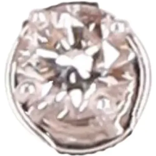 Zeitloser Platin-Diamant-Ohrstecker - Tiffany & Co. Pre-owned - Modalova
