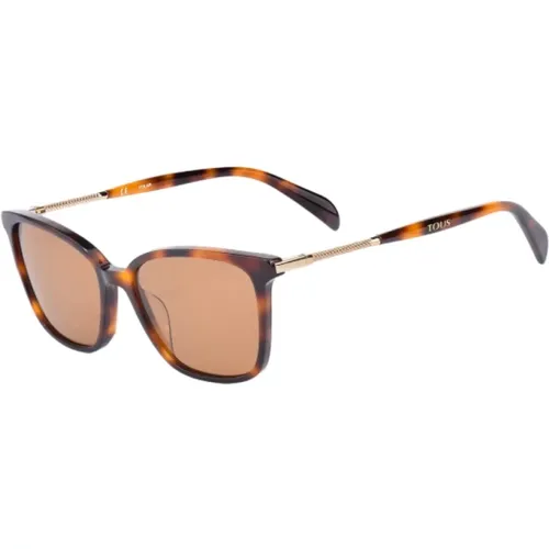 Braune Acetat Sonnenbrille für Frauen - TOUS - Modalova